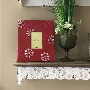 Pier One Imports Snowflake Decor Photo Frame